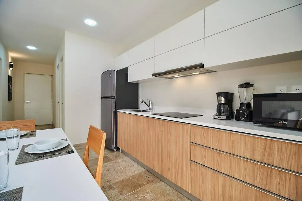 Ferienwohnung Lujoso Departamento Con Acceso Privado A La Piscina Tulum 0*,