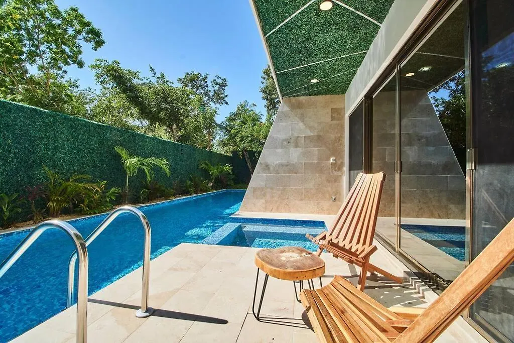 Apartment Ferienwohnung Lujoso Departamento Con Acceso Privado A La Piscina Tulum